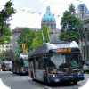 Coast Mountain Bus New Flyer trolleybus E40LF